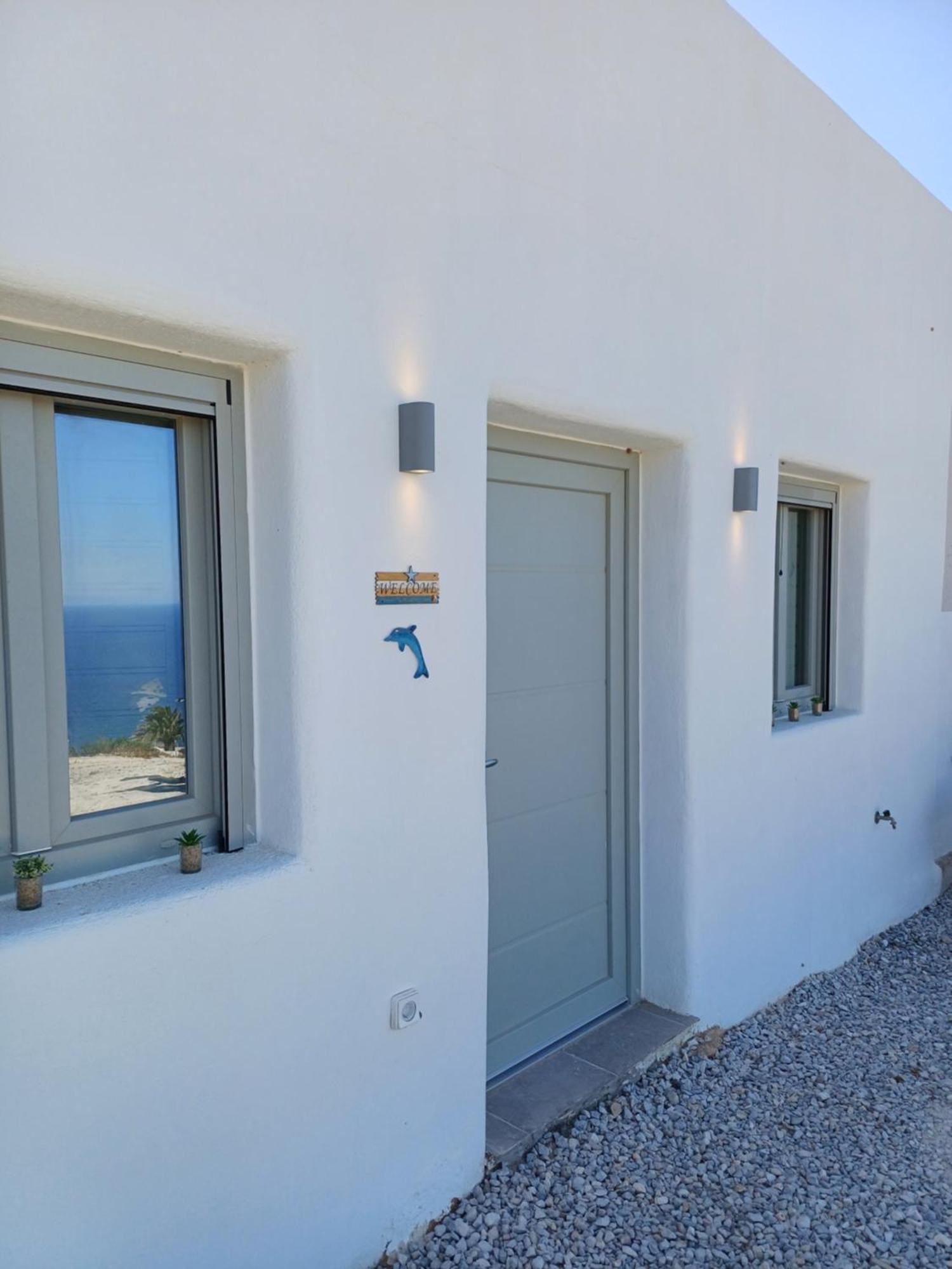 이아 'Nektarios' Cycladic House With Sunrise And Sea View!! 아파트 외부 사진