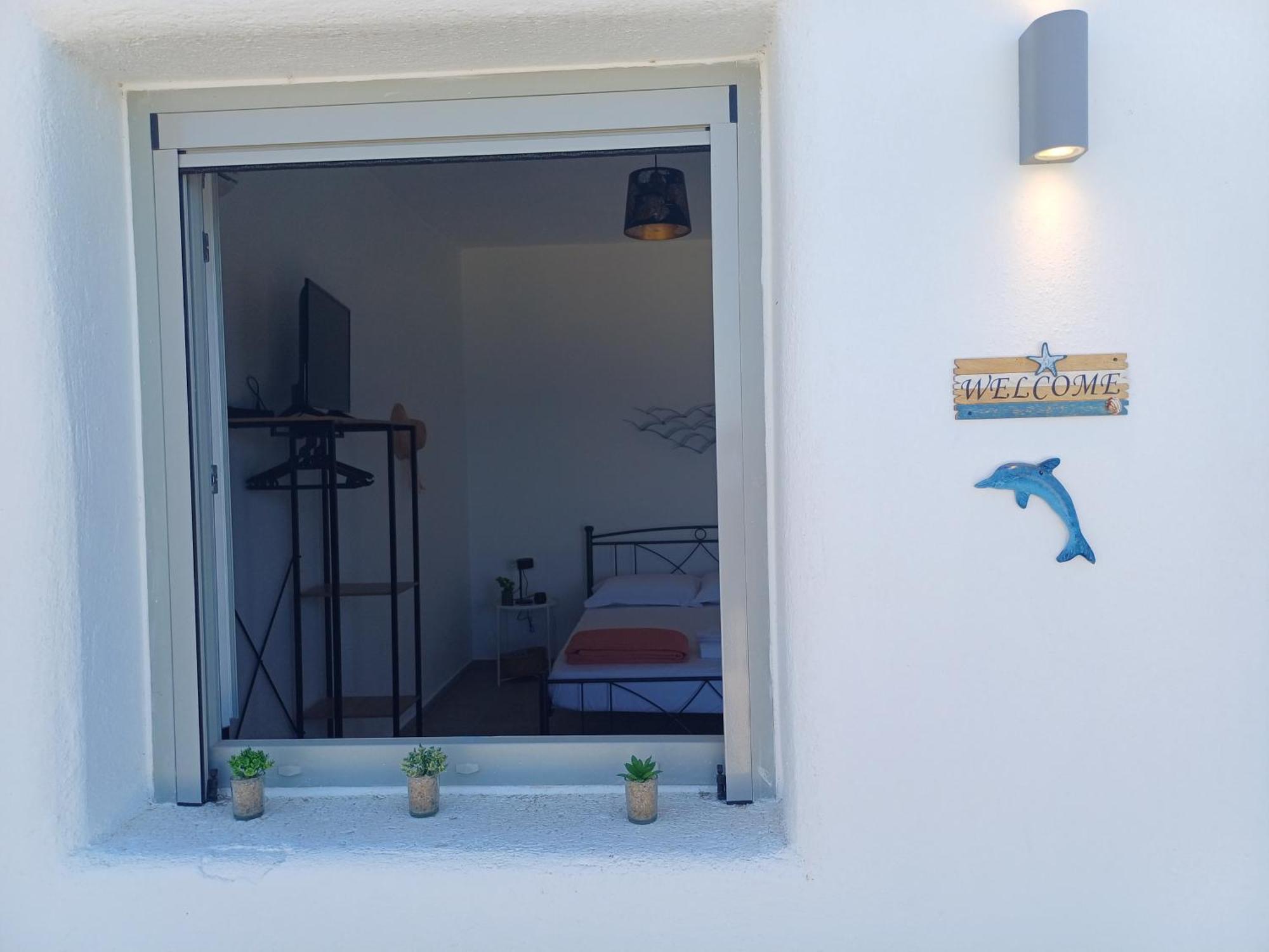 이아 'Nektarios' Cycladic House With Sunrise And Sea View!! 아파트 외부 사진