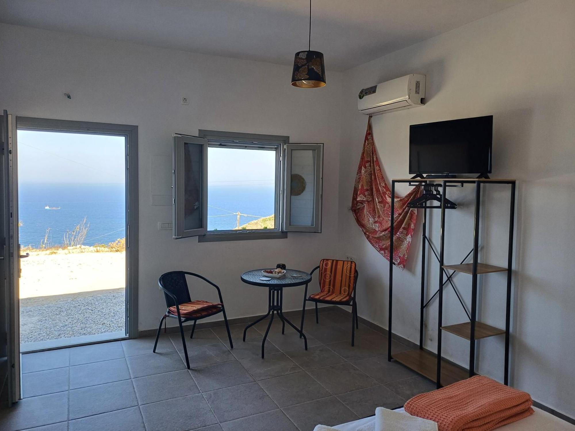 이아 'Nektarios' Cycladic House With Sunrise And Sea View!! 아파트 외부 사진